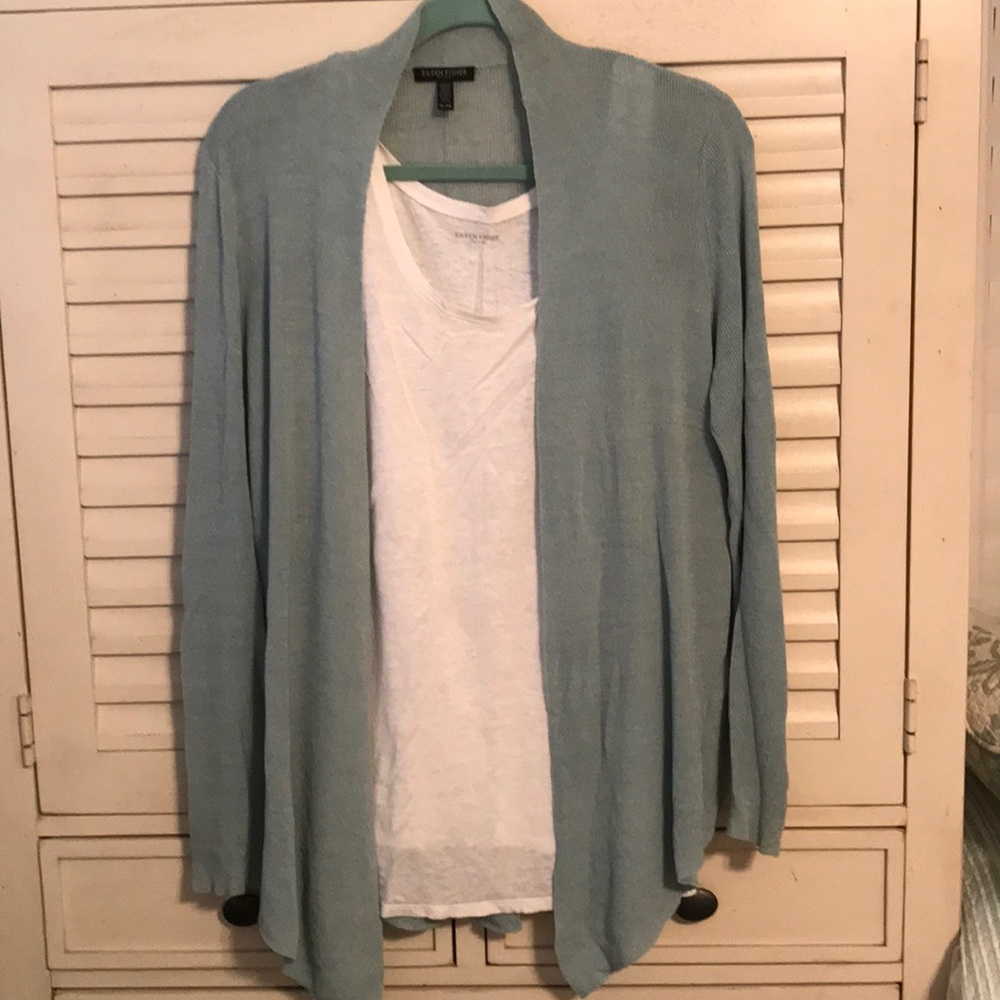 Eileen Fisher Drape Front Sweater